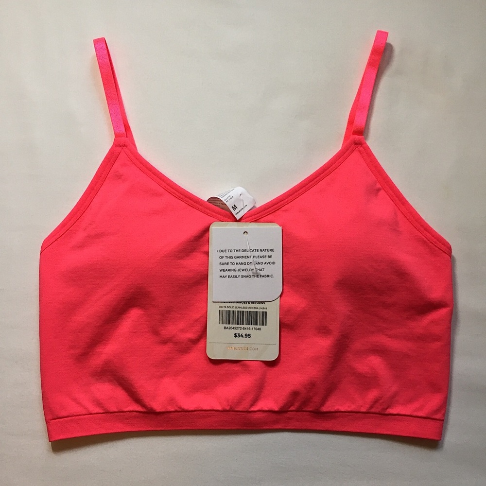 Fabletics | Sync Seamless Midi Bra, Med. | NWT!